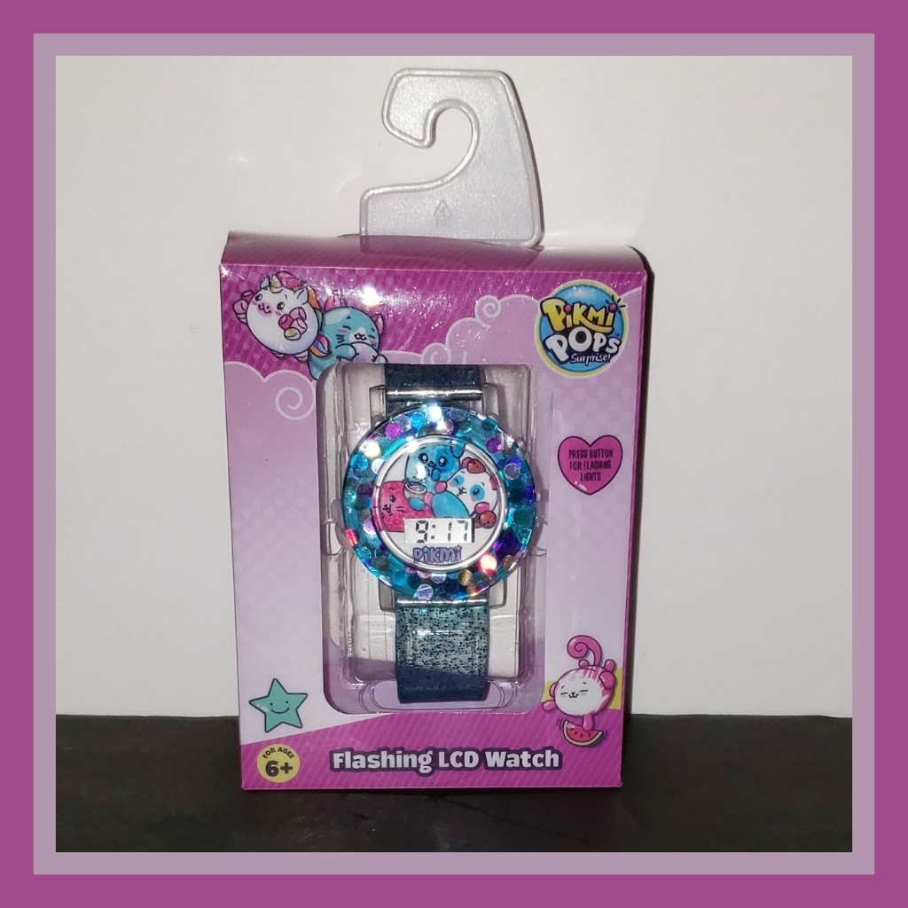 Stocking Stuffer Nwt Girls Pikmi Pops Surprise LightUp Lcd Watch